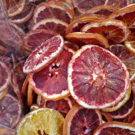 پرتقال خونی خشک بدون پوست + مشخصات بسته بندی عمده فله